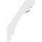 Ekena Millwork 5 1/2-in. W x 8-in. D x 12-in. H Olympic Architectural Grade PVC Knee Brace BRCP055X08X12OLY - alternate 3